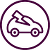 Electric vehicle icon